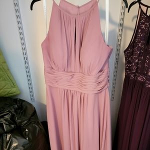 Formal dress, size 12, and vintage mauve
